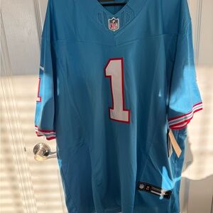 NFL Light Blue Dri-Fit Jersey